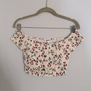 Revolve Off Shoulder Floral Top